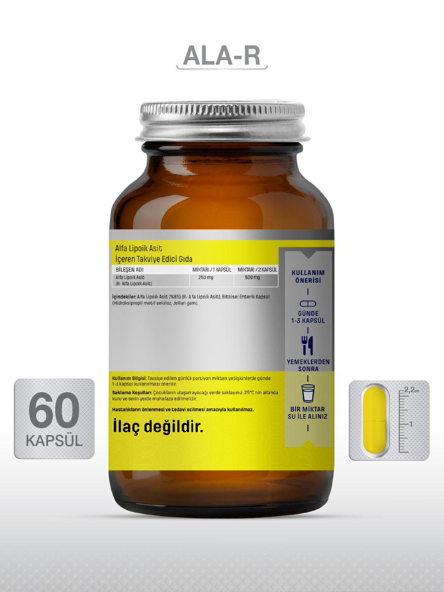 GOODDAY Na-R-ALFA LİPOİK ASİT 30 KAPSÜL