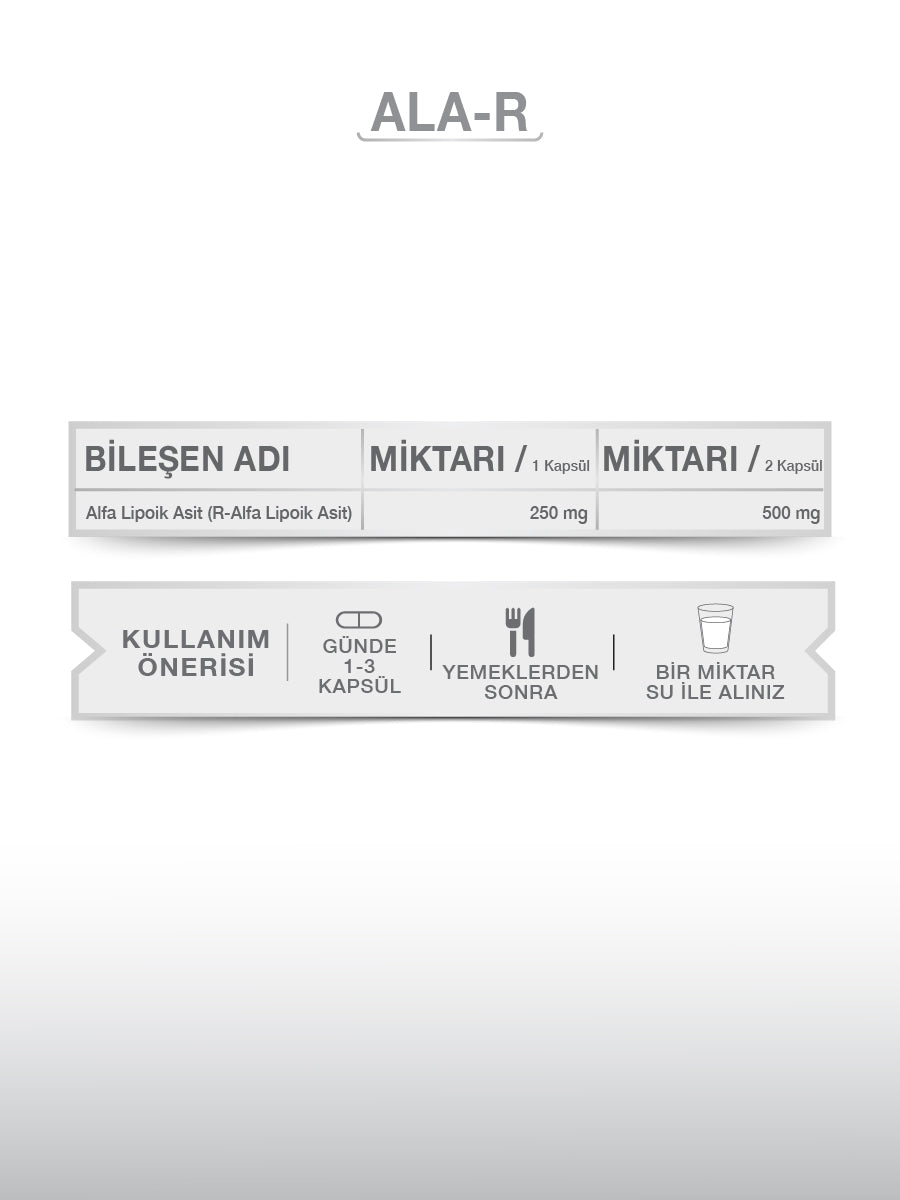 GOODDAY Na-R-ALFA LİPOİK ASİT 30 KAPSÜL