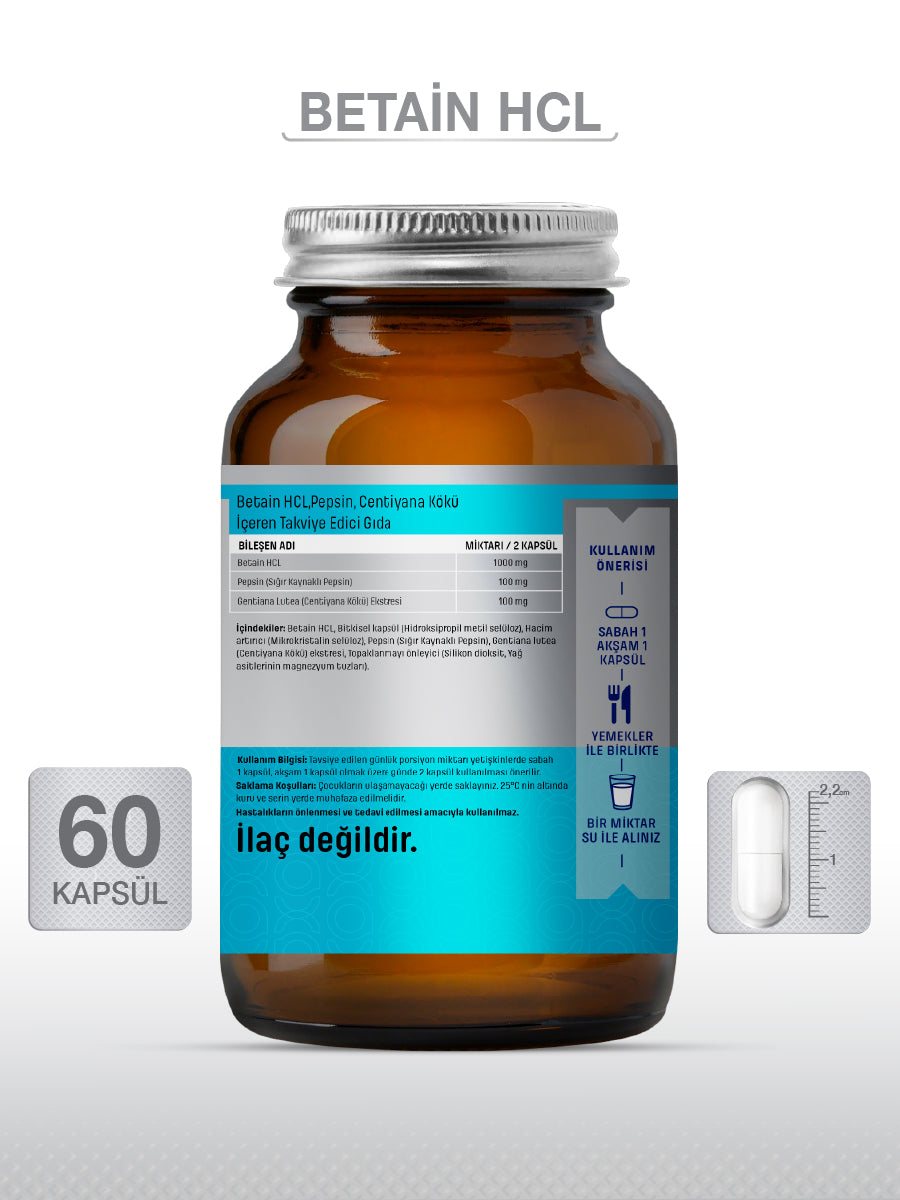 Goodday Betain HCL + PEPSİN | Fonksiyonel.com