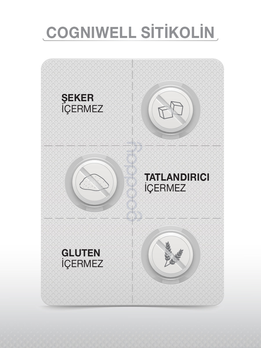 COGNIWELL SİTİKOLİN 30 TABLET