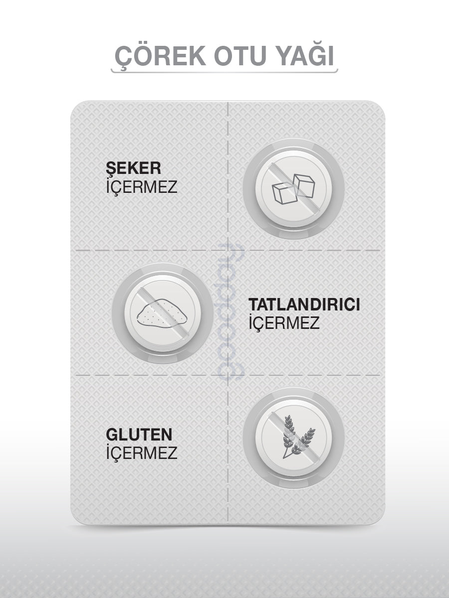 ÇÖREK OTU YAĞI 30 LİKİT KAPSÜL