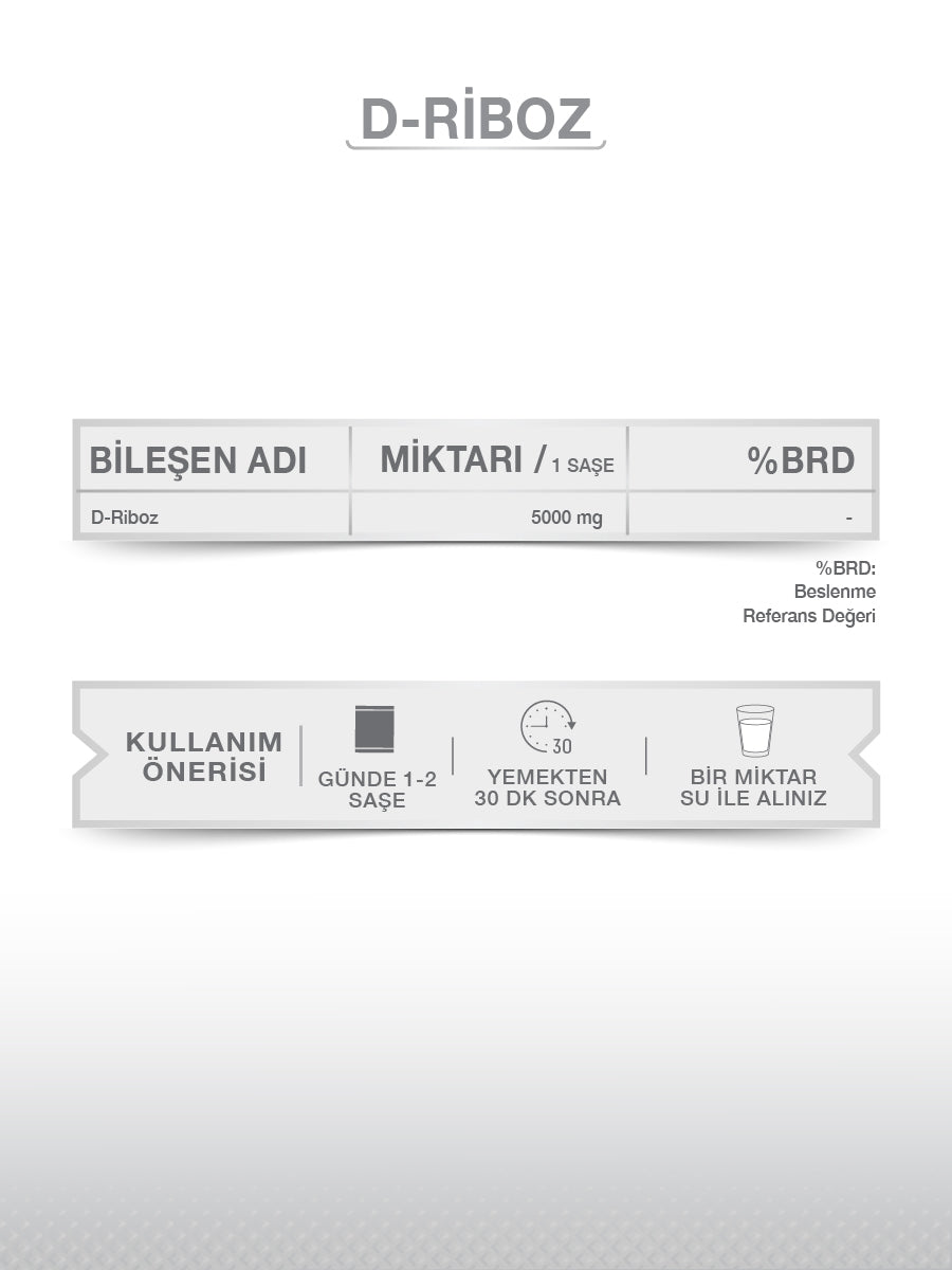 D-RİBOZ 30 SAŞE