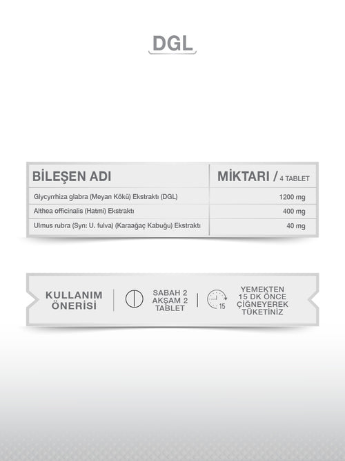 GOODDAY DGL 120 TABLET (ÇİĞNEME TABLET)