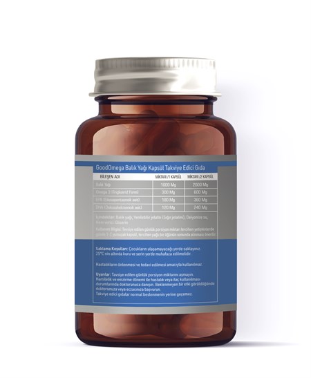 GOODDAY OMEGA 3 BALIK YAĞI 60 SOFTJEL