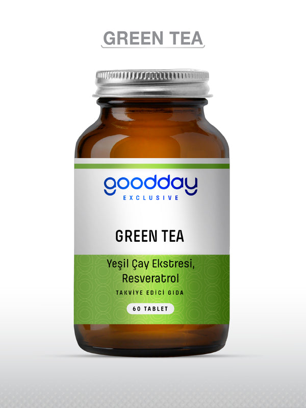 GOODDAY GREEN TEA + RESVERATROL 60 TABLET