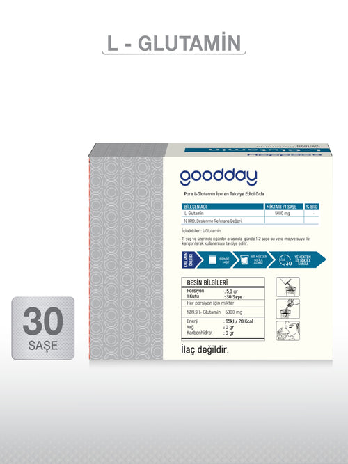 PURE L-GLUTAMIN 30 SAŞE