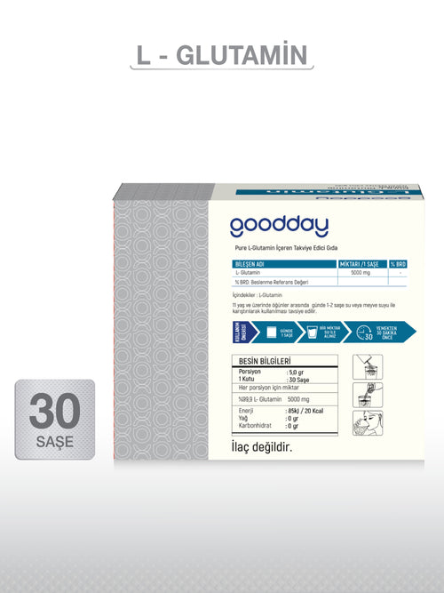 PURE L-GLUTAMIN 30 SAŞE