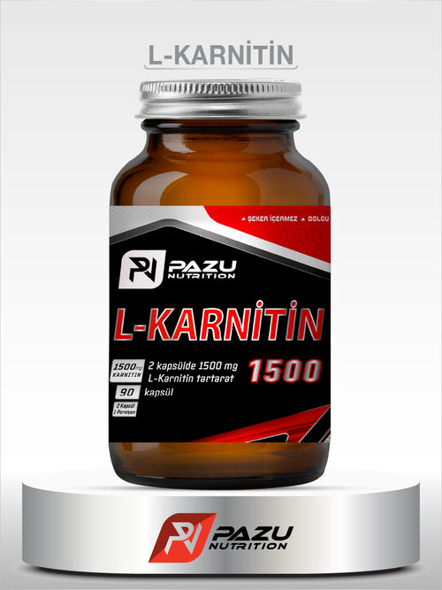 PAZU  L-KARNİTİN 1500 mg 90 KAPSÜL