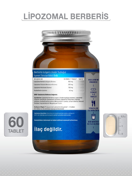 Lipozomal Berberis 60 Tablet