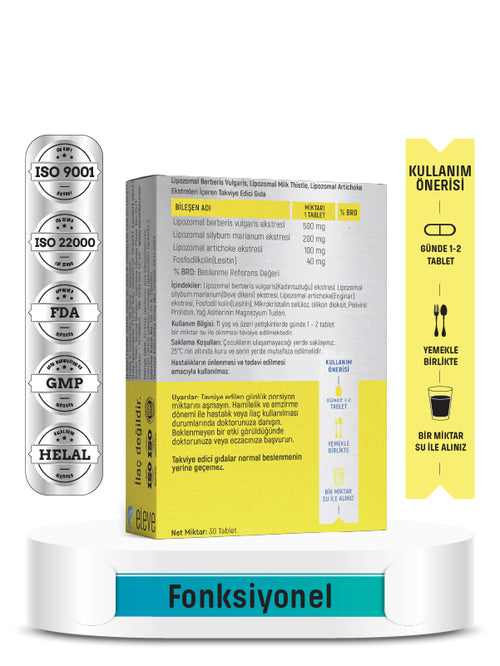 LİPOZOMAL  BERBERİS 30 TABLET