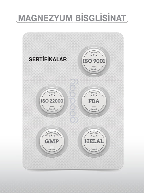 GOODDAY MAGNESIUM PLUS G (Mg. BİSGLİSİNAT) & P5P 30 SAŞE