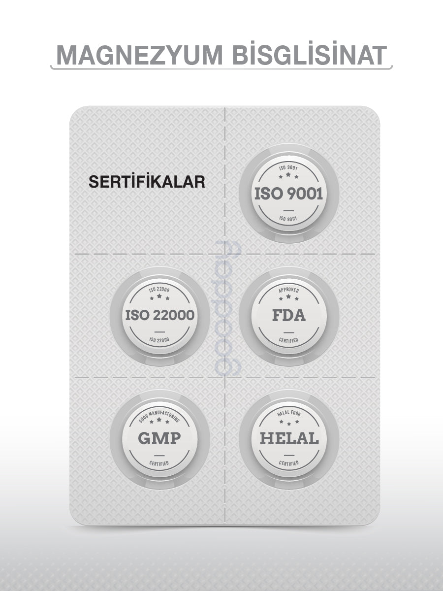 GOODDAY MAGNESIUM PLUS G (Mg. BİSGLİSİNAT) & P5P 30 TABLET
