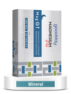 MAGNESIUM PLUS GT (MAGNEZYUM BİSGLİSİNAT - L-TREONAT) & P5P 30 TABLET