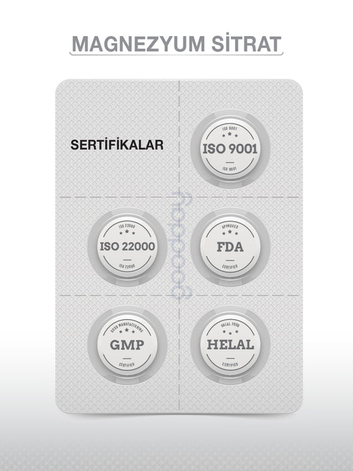 GOODDAY MAGNESIUM PLUS S (Mg. SİTRAT) & P5P 30 Saşe