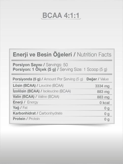 PAZU BCAA 4:1:1