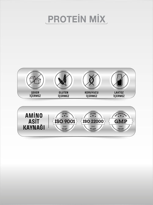 GOODDAY PROTEİN MİX+ AMİNO ASİT 500GR SPORCU BESİNİ