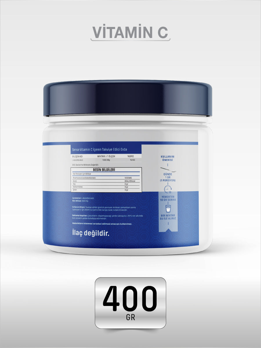 GOODDAY VİTAMİN C  400 gr T.E.G