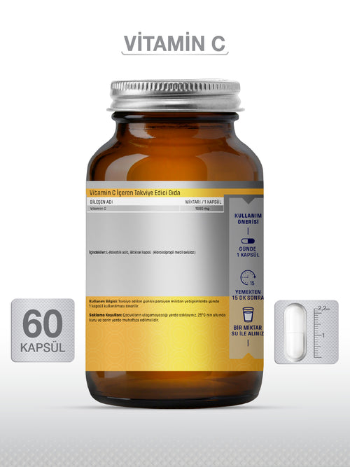 GOODDAY VİTAMİN C 1000 MG 60 KAPSÜL